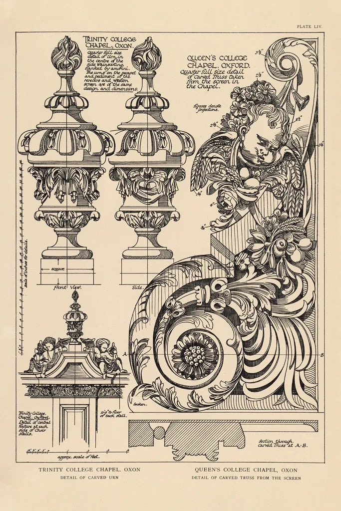 English Renaissance II by Wild Apple Portfolio. SKU 62816h. Archival Giclee Fine art print for wall decor.