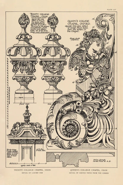 English Renaissance II by Wild Apple Portfolio. SKU 62816h. Archival Giclee Fine art print for wall decor.