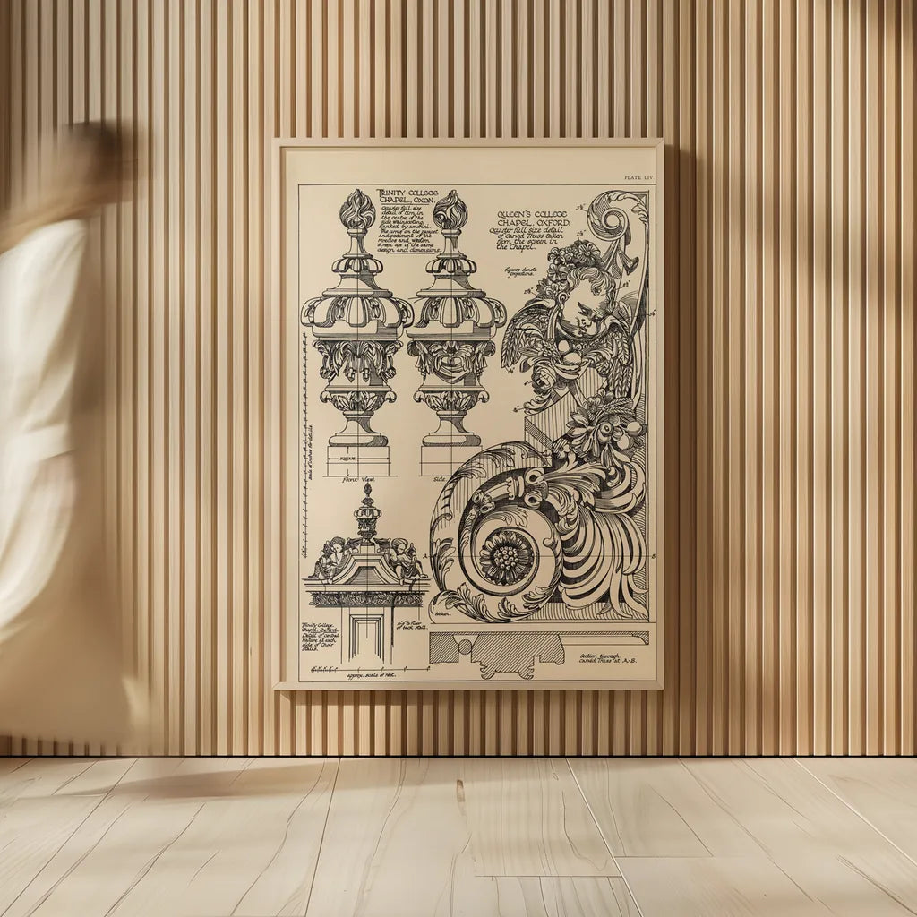 English Renaissance II by Wild Apple Portfolio. shown as over sized large wall art. Available as an archival giclee rolled canvas, fine art paper, or poster print. SKU 62816h.
