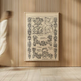 English Renaissance III by Wild Apple Portfolio. shown as over sized large wall art. Available as an archival giclee rolled canvas, fine art paper, or poster print. SKU 62817h.