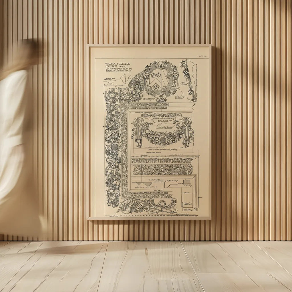 English Renaissance IV by Wild Apple Portfolio. shown as over sized large wall art. Available as an archival giclee rolled canvas, fine art paper, or poster print. SKU 62818h.