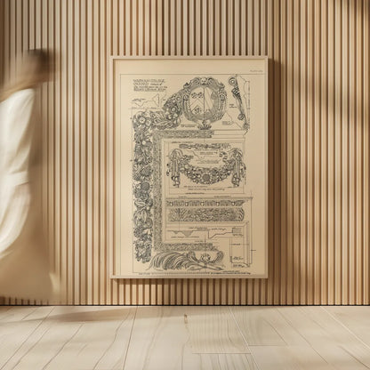 English Renaissance IV by Wild Apple Portfolio. shown as over sized large wall art. Available as an archival giclee rolled canvas, fine art paper, or poster print. SKU 62818h.