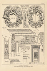English Renaissance IX by Wild Apple Portfolio. SKU 62823h. Archival Giclee Fine art print for wall decor.
