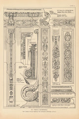 English Renaissance V by Wild Apple Portfolio. SKU 62819h. Archival Giclee Fine art print for wall decor.