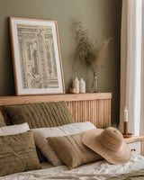 English Renaissance V by Wild Apple Portfolio. shown as a paper print in a natural frame. Available as a archival giclee rolled canvas, fine art paper, or poster print. SKU 62819h.