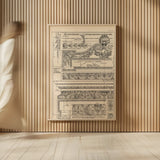 English Renaissance VI by Wild Apple Portfolio. shown as over sized large wall art. Available as an archival giclee rolled canvas, fine art paper, or poster print. SKU 62820h.