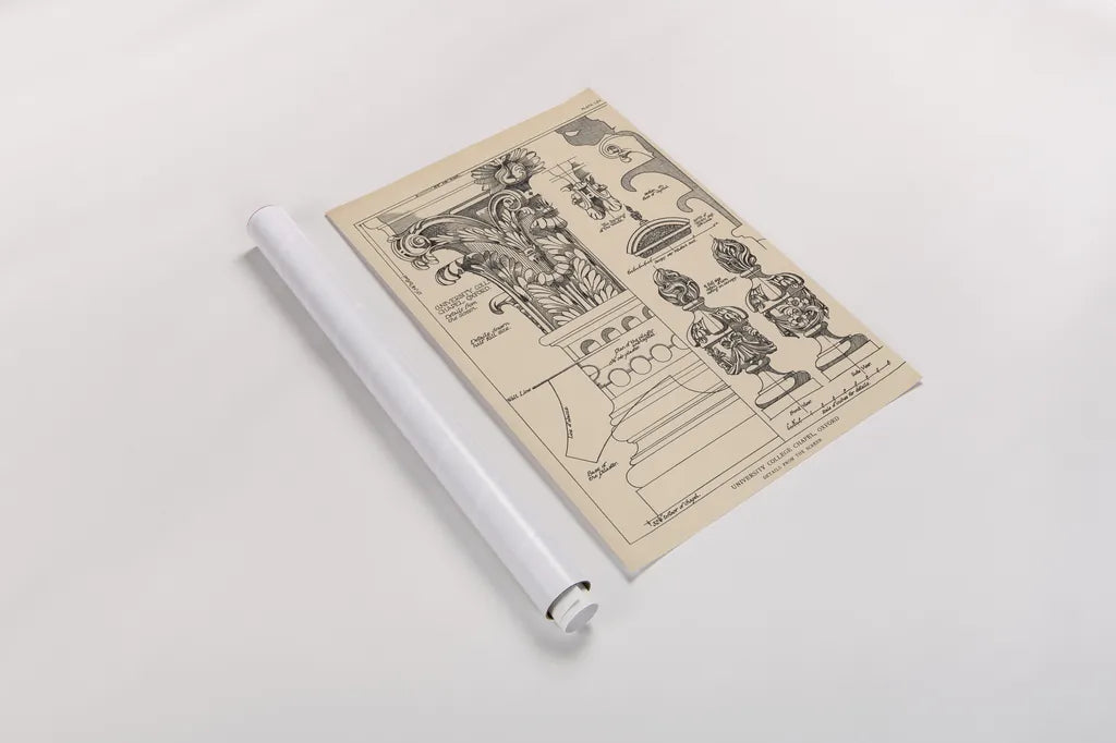 English Renaissance VII by Wild Apple Portfolio. shown as a rolled paper print. Available as archival giclee rolled canvas, fine art paper, or poster print. SKU 62821h.