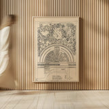 English Renaissance VIII by Wild Apple Portfolio. shown as over sized large wall art. Available as an archival giclee rolled canvas, fine art paper, or poster print. SKU 62822h.