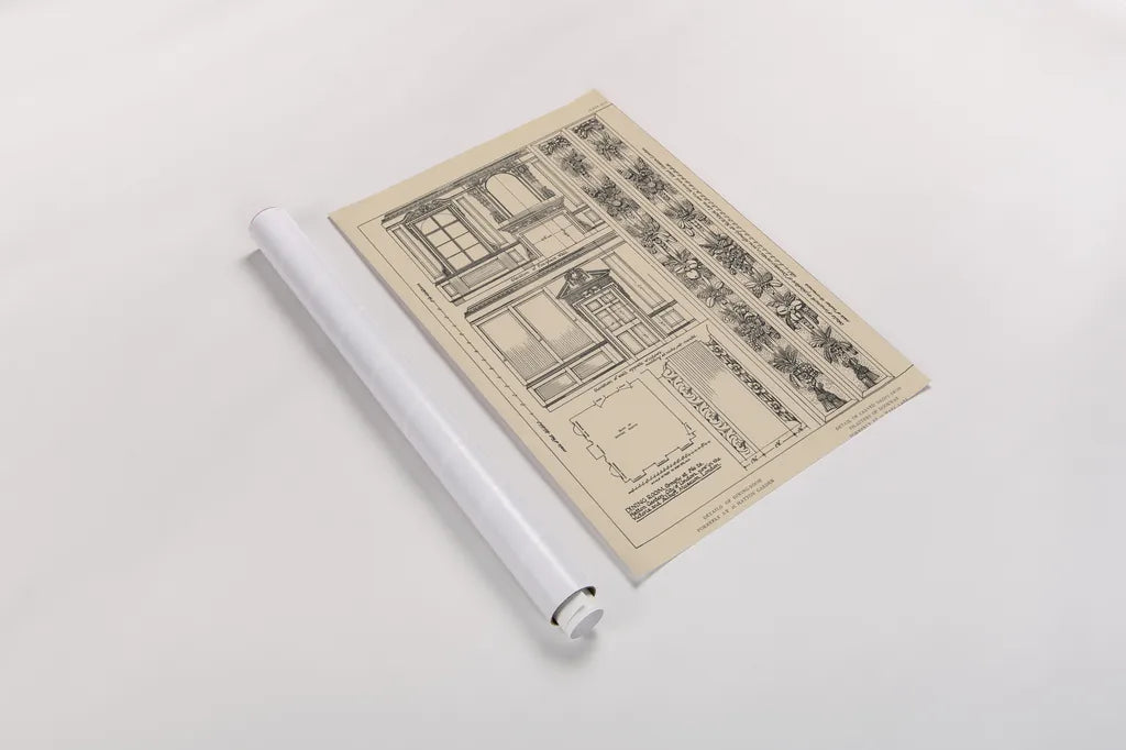 English Renaissance X by Wild Apple Portfolio. shown as a rolled paper print. Available as archival giclee rolled canvas, fine art paper, or poster print. SKU 62824h.