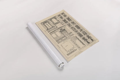 English Renaissance X by Wild Apple Portfolio. shown as a rolled paper print. Available as archival giclee rolled canvas, fine art paper, or poster print. SKU 62824h.