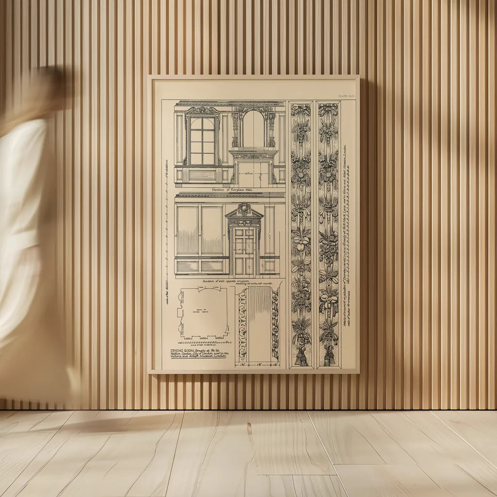 English Renaissance X by Wild Apple Portfolio. shown as over sized large wall art. Available as an archival giclee rolled canvas, fine art paper, or poster print. SKU 62824h.