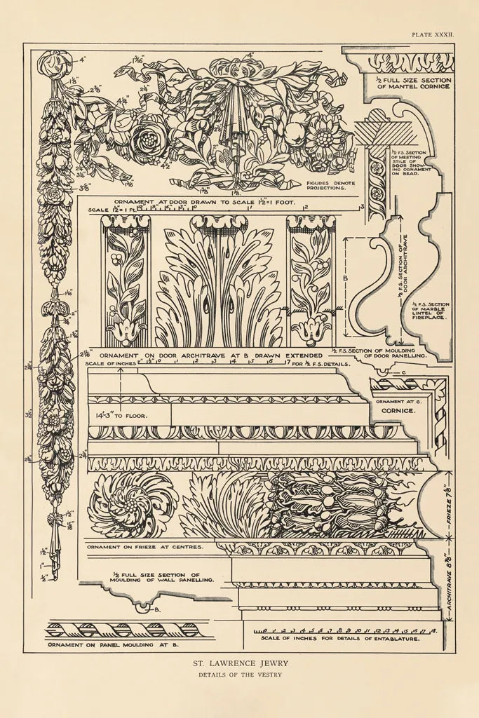 English Renaissance XIII by Wild Apple Portfolio. SKU 62827h. Archival Giclee Fine art print for wall decor.