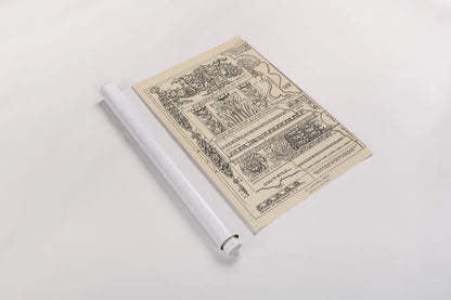 English Renaissance XIII by Wild Apple Portfolio. shown as a rolled paper print. Available as archival giclee rolled canvas, fine art paper, or poster print. SKU 62827h.