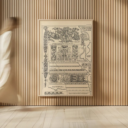 English Renaissance XIII by Wild Apple Portfolio. shown as over sized large wall art. Available as an archival giclee rolled canvas, fine art paper, or poster print. SKU 62827h.