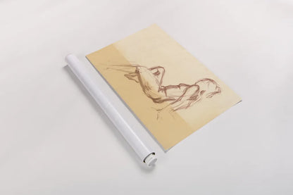 Figure Study VII by Wild Apple Portfolio. shown as a rolled paper print. Available as archival giclee rolled canvas, fine art paper, or poster print. SKU 57926i.