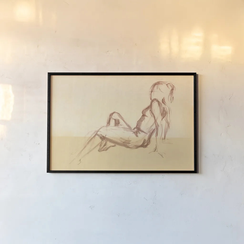 Figure Study VII by Wild Apple Portfolio. shown as a paper print in a black flame. Available as a archival giclee rolled canvas, fine art paper, or poster print. SKU 57926i.