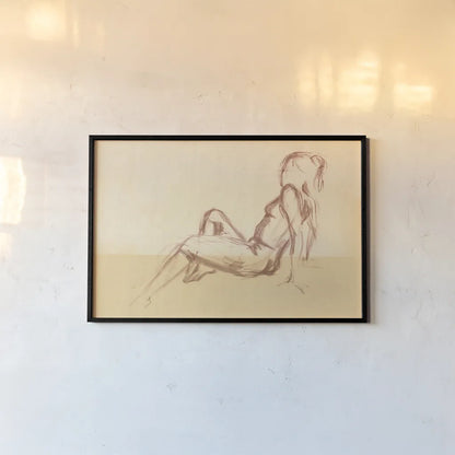 Figure Study VII by Wild Apple Portfolio. shown as a paper print in a black flame. Available as a archival giclee rolled canvas, fine art paper, or poster print. SKU 57926i.