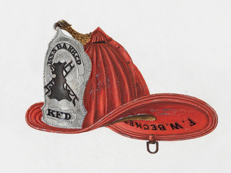 Firemans Hat by Wild Apple Portfolio
