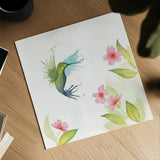 Flit I by Wild Apple Portfolio. Shown as a detailed flat fine art print, highlighting archival giclee quality. Available as an archival giclee rolled canvas, fine art paper, or poster print. SKU 33087a.
