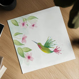 Flit II by Wild Apple Portfolio. Shown as a detailed flat fine art print, highlighting archival giclee quality. Available as an archival giclee rolled canvas, fine art paper, or poster print. SKU 33088a.
