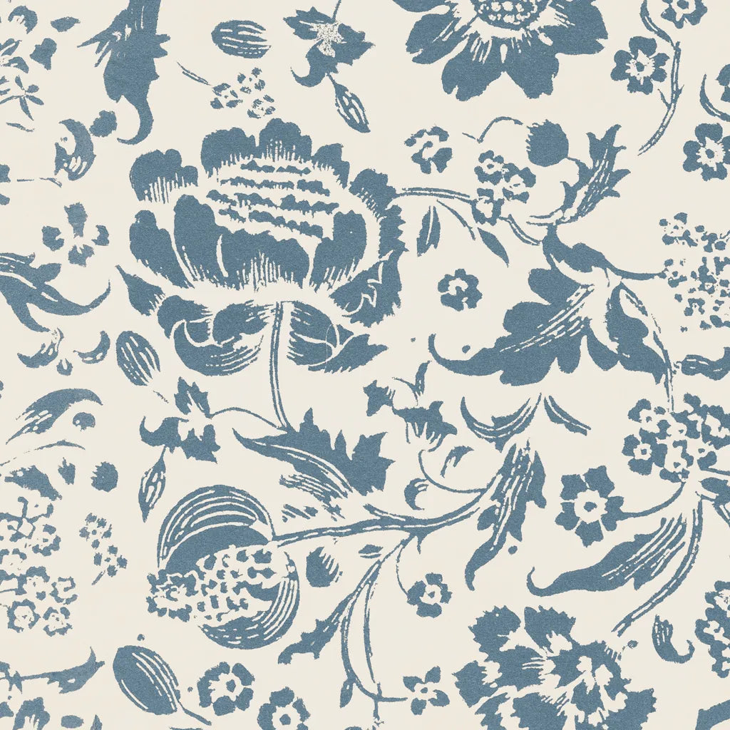 Floral Toile I by Wild Apple Portfolio. SKU 72011a. Archival Giclee Fine art print for wall decor.