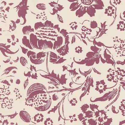 Floral Toile I Berry by Wild Apple Portfolio. SKU 93323a. Archival Giclee Fine art print for wall decor.