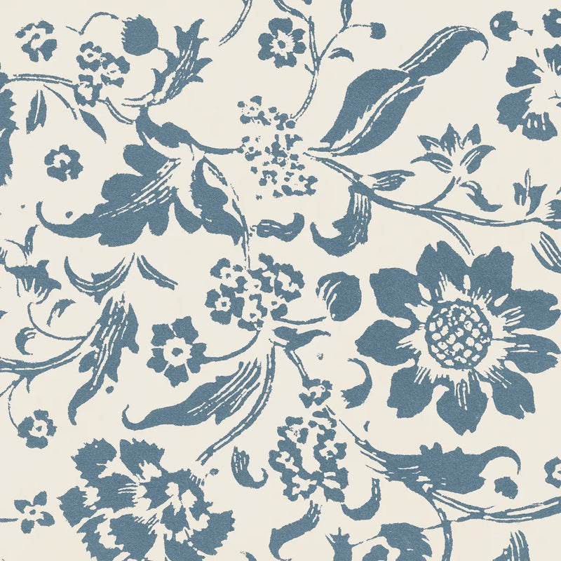 Floral Toile II by Wild Apple Portfolio. SKU 72012a. Archival Giclee Fine art print for wall decor.