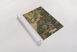 Florida Postcard II by Wild Apple Portfolio. shown as a rolled paper print. Available as archival giclee rolled canvas, fine art paper, or poster print. SKU 57479i.