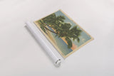 Florida Postcard III by Wild Apple Portfolio. shown as a rolled paper print. Available as archival giclee rolled canvas, fine art paper, or poster print. SKU 57480i.