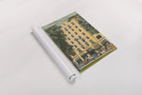 Florida Postcard V by Wild Apple Portfolio. shown as a rolled paper print. Available as archival giclee rolled canvas, fine art paper, or poster print. SKU 57482h.