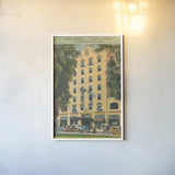 Florida Postcard V by Wild Apple Portfolio. shown as a paper print in a white frame. Available as a archival giclee rolled canvas, fine art paper, or poster print. SKU 57482h.
