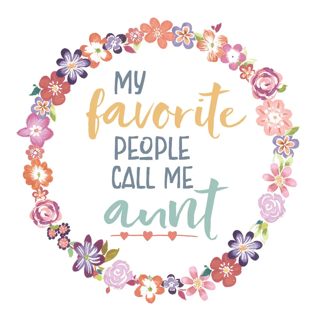 Flourish Aunt Inspiration IV by Wild Apple Portfolio. SKU 57243a. Archival Giclee Fine art print for wall decor.