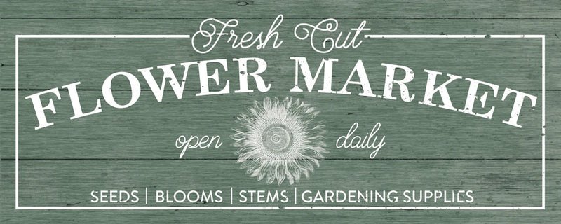 Flower Market I Sage by Wild Apple Portfolio