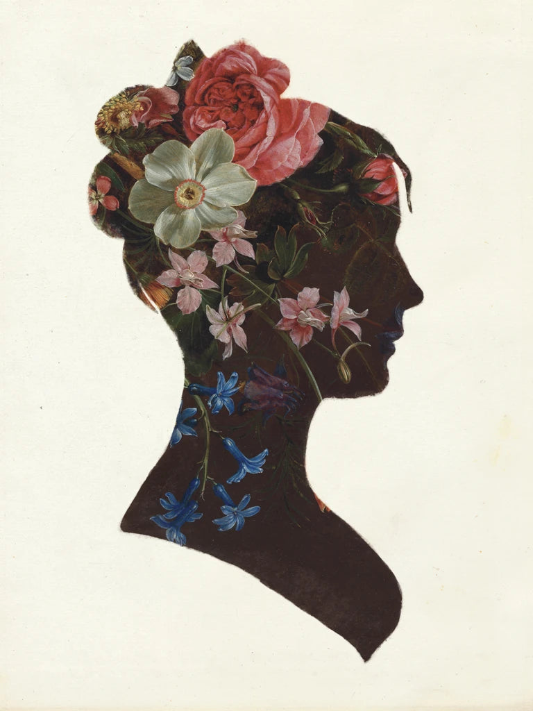 Flower Silhouette I by Wild Apple Portfolio