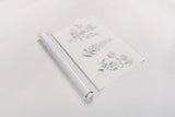 Flowers on White IX Contemporary by Wild Apple Portfolio. shown as a rolled paper print. Available as archival giclee rolled canvas, fine art paper, or poster print. SKU 44430i.