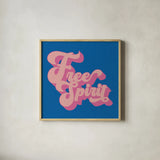 Free Spirit by Wild Apple Portfolio. Shown in a natural wood glass frame for a timeless modern aesthetic. Available as an archival giclee rolled canvas, fine art paper, or poster print. SKU 65521a.