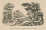 French Park Etching III by Wild Apple Portfolio. SKU 78747i. Archival Giclee Fine art print for wall decor.