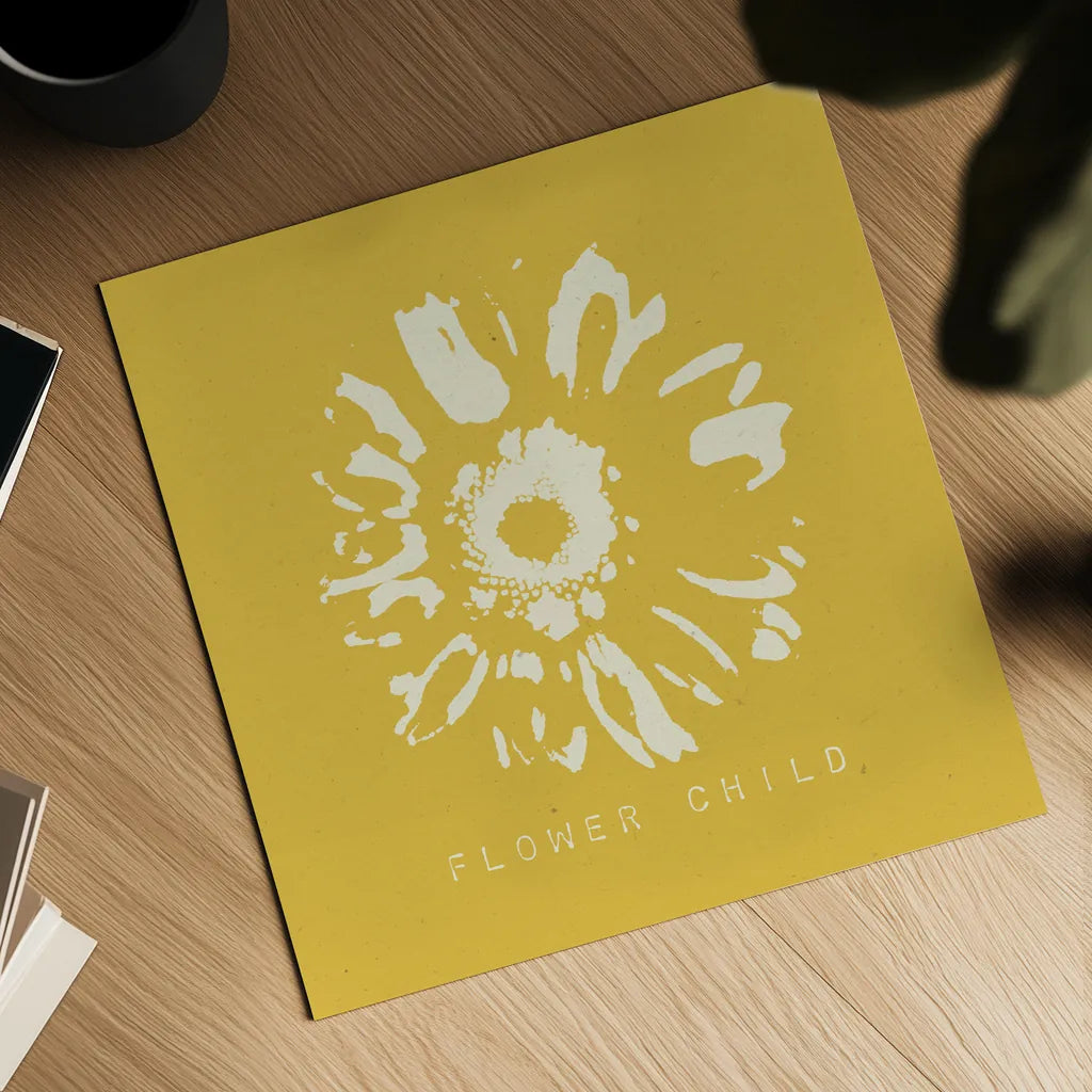 Fresh as a Daisy I by Wild Apple Portfolio. Shown as a detailed flat fine art print, highlighting archival giclee quality. Available as an archival giclee rolled canvas, fine art paper, or poster print. SKU 69827a.