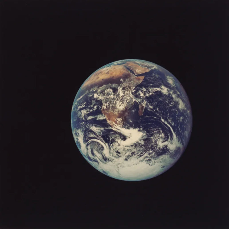 Full Disk Earth by Wild Apple Portfolio. SKU 84533a. Archival Giclee Fine art print for wall decor.