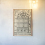 Gateway I by Wild Apple Portfolio. shown as a paper print in a natural frame. Available as a archival giclee rolled canvas, fine art paper, or poster print. SKU 104834h.