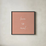 Gentle Words III by Wild Apple Portfolio. Shown in a sleek black glass frame for a contemporary gallery look. Available as an archival giclee rolled canvas, fine art paper, or poster print. SKU 64643a.