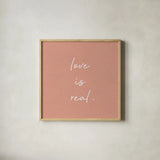 Gentle Words III by Wild Apple Portfolio. Shown in a natural wood glass frame for a timeless modern aesthetic. Available as an archival giclee rolled canvas, fine art paper, or poster print. SKU 64643a.