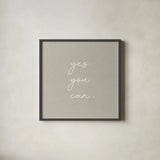 Gentle Words IV by Wild Apple Portfolio. Shown in a sleek black glass frame for a contemporary gallery look. Available as an archival giclee rolled canvas, fine art paper, or poster print. SKU 64644a.