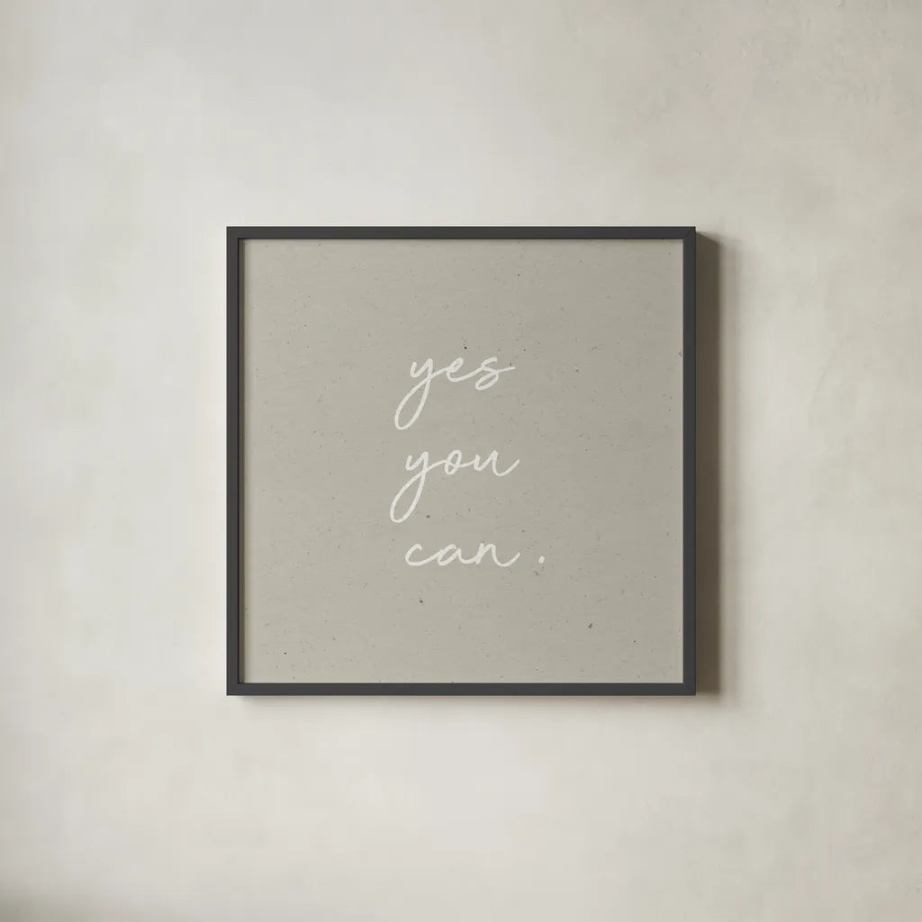 Gentle Words IV by Wild Apple Portfolio. Shown in a sleek black glass frame for a contemporary gallery look. Available as an archival giclee rolled canvas, fine art paper, or poster print. SKU 64644a.