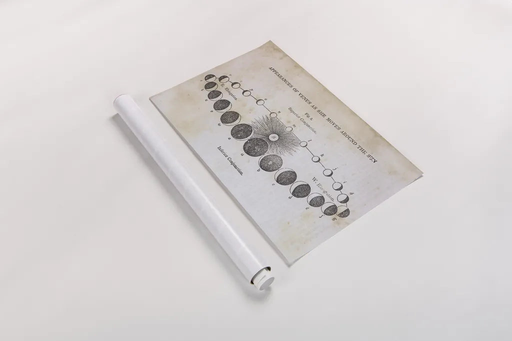 Geography of the Heavens II by Wild Apple Portfolio. shown as a rolled paper print. Available as archival giclee rolled canvas, fine art paper, or poster print. SKU 42808i.