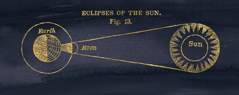 Geography of the Heavens III Blue Gold by Wild Apple Portfolio