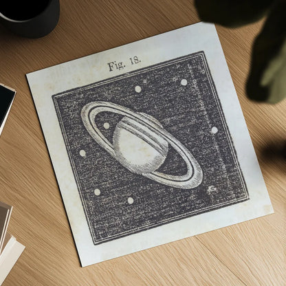 Geography of the Heavens V by Wild Apple Portfolio. Shown as a detailed flat fine art print, highlighting archival giclee quality. Available as an archival giclee rolled canvas, fine art paper, or poster print. SKU 42811a.