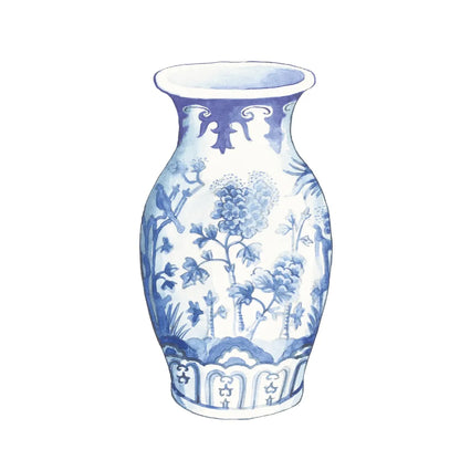 Ginger Jar II on White by Wild Apple Portfolio. SKU 41838a. Archival Giclee Fine art print for wall decor.