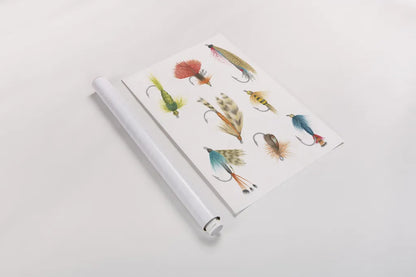 Gone Fishin I by Wild Apple Portfolio. shown as a rolled paper print. Available as archival giclee rolled canvas, fine art paper, or poster print. SKU 31879i.