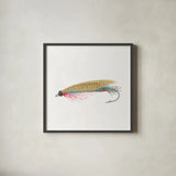 Gone Fishin III by Wild Apple Portfolio. Shown in a sleek black glass frame for a contemporary gallery look. Available as an archival giclee rolled canvas, fine art paper, or poster print. SKU 31881a.